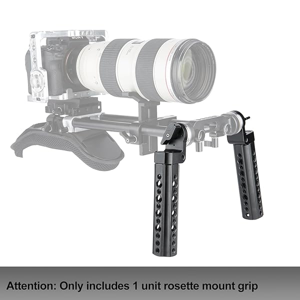 NICEYRIG NICEYRIG Camera Rosette Handle M6 Thread 31.8mm for 15mm Shoulder Rig Rod Support System - View 3 of 9