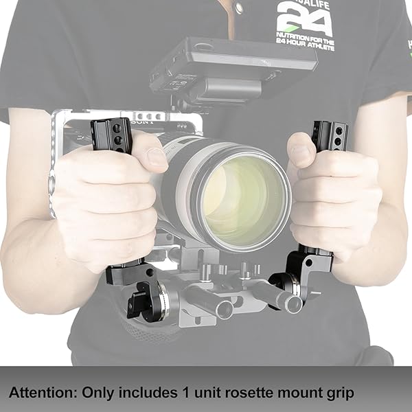 NICEYRIG NICEYRIG Camera Rosette Handle M6 Thread 31.8mm for 15mm Shoulder Rig Rod Support System - View 4 of 9