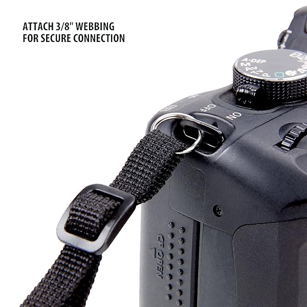 USA Gear USA Gear TrueSHOT Neoprene Camera Strap - Padded, Quick Release, Compatible with Canon, Nikon, Sony - Ideal for DSLR & Mirrorless Cameras - View 8 of 10