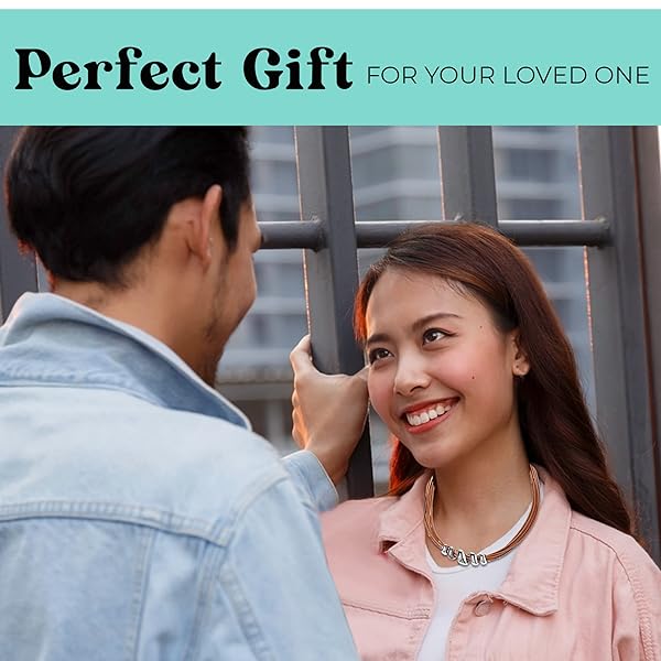 SHOP LC DELIVERING JOY SHOP LC Costume Jewelry for Women Boho Necklaces and Leather Bracelets 16 inch and 7 inch Faux Leather Choker Jewelry Sets Birthday Gifts Brown - View 6 of 9