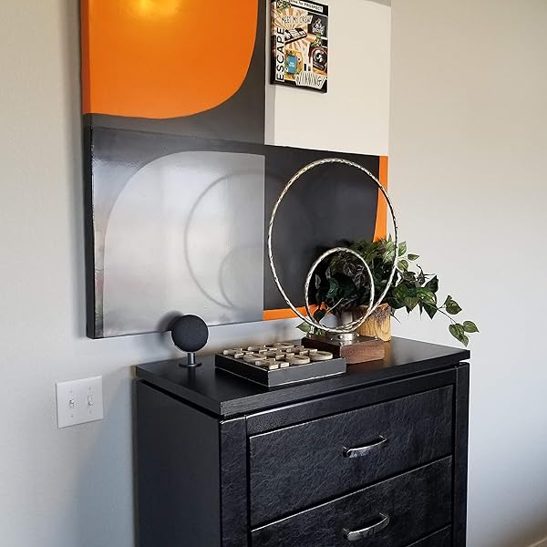 Mount Genie Mount Genie Pedestal for Nest Mini & Google Home Mini | Enhance Sound & Style | Best Clean Mount Holder (Charcoal) - View 5 of 8