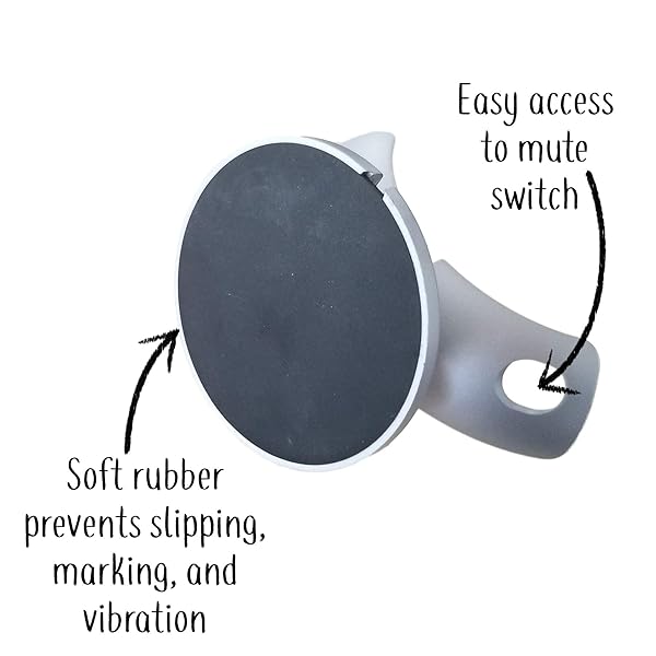 Mount Genie Mount Genie Pedestal for Nest Mini & Google Home Mini | Enhance Sound & Style | Best Clean Mount Holder (Charcoal) - View 7 of 8