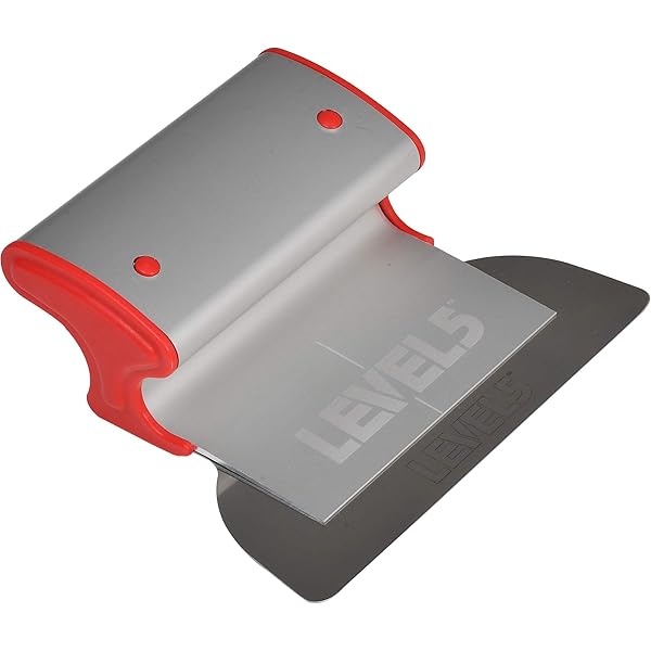 LEVEL5 LEVEL5 7-Inch Skimming Blade: Precision German Stainless Steel, Ergonomic Design & Replaceable Insert - Model 4-907