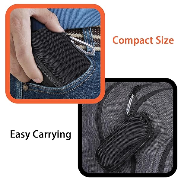 Aenllosi Hard Storage Case for AliveCor Kardia Mobile ECG Monitor and SHANREN Heart Rate Monitors with Pill Organizer by Aenllosi - View 5 of 7