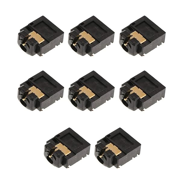 Onyehn 3.5mm Headset Connector for Xbox ONE S - Replacement Jack Plug Port (8 Pack)