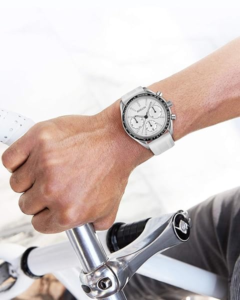 BINLUN BINLUN Silicone Rubber Watch Band Replacement Strap for Men and Women in Multiple Colors and Sizes for Smart Watches - View 6 of 7