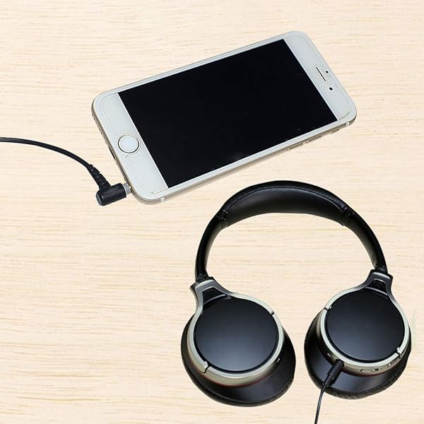 Learsoon Replacement MDR-10R Headphones Cable Extension Cords for Sony WH-1000XM Series and More Black - View 4 of 7