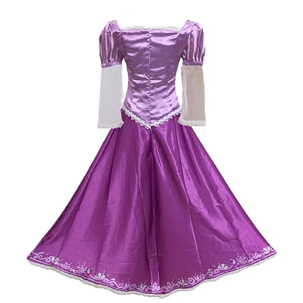 Hotcostyle Hotcostyle Purple Lepe Cosplay Costume Princess Lepe Dress Magic Dress for Kids and Adults Perfect for Parties and Events - View 4 of 8