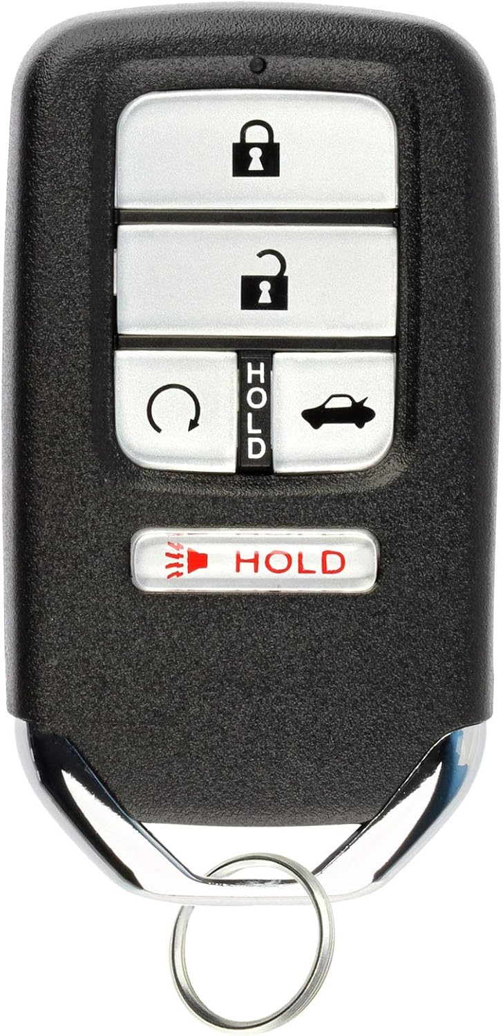 KeylessOption KeylessOption Keyless Entry Remote Start Smart Car Key Fob for Honda Civic 2016 2017 2018 Pack of 2 - View 9 of 9