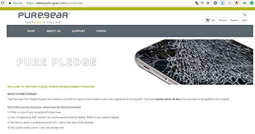 PureGear PureGear Steel 360 Tempered Glass Screen Protector for iPhone Xs MAX - Easy Install & $100 Repair Guarantee - View 6 of 7