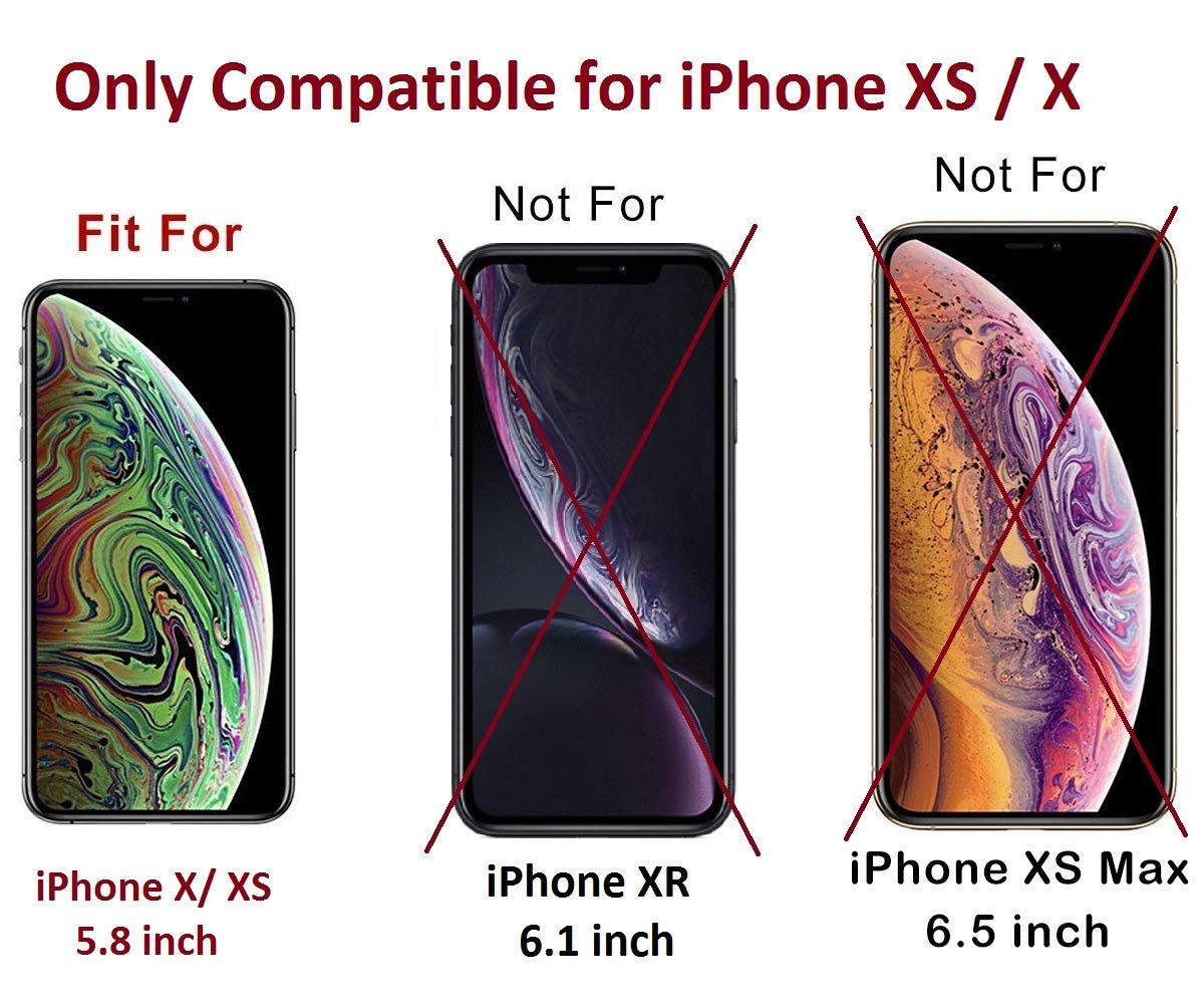 PureGear PureGear HD Clear Tempered Glass Screen Protector for iPhone Xs/X - Easy Install, Touch Sensitive, Case Friendly, Lifetime Warranty - View 2 of 3