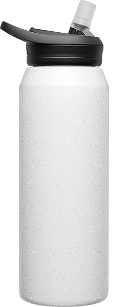 CamelBak CamelBak Eddy Plus 32 oz Vacuum Stainless Insulated Water Bottle White for Ultimate Hydration and Temperature Control - View 4 of 8