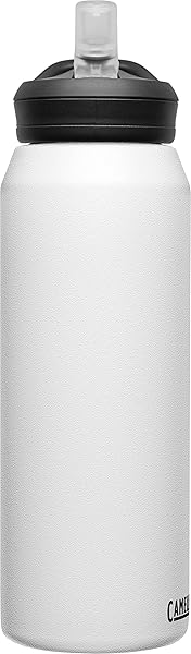 CamelBak CamelBak Eddy Plus 32 oz Vacuum Stainless Insulated Water Bottle White for Ultimate Hydration and Temperature Control - View 5 of 8