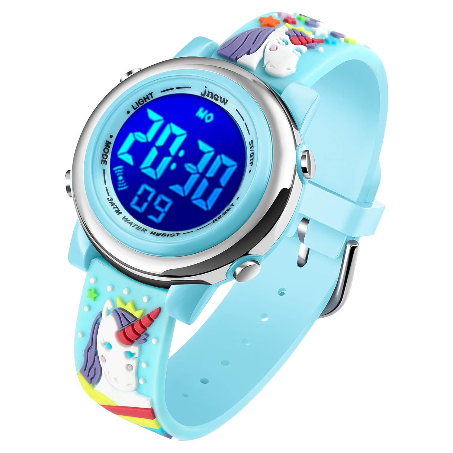 cofuo Cofuo Kids Digital Sport Waterproof Watch for Girls and Boys with LED Alarm Stopwatch and Luminous Features for Outdoor Activities - View 8 of 9