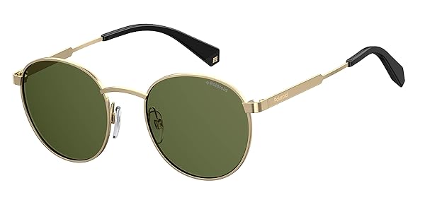 Polaroid Shop POLAROID PLD 2053/S PEF Gold Green Unisex Sunglasses - Stylish & Durable