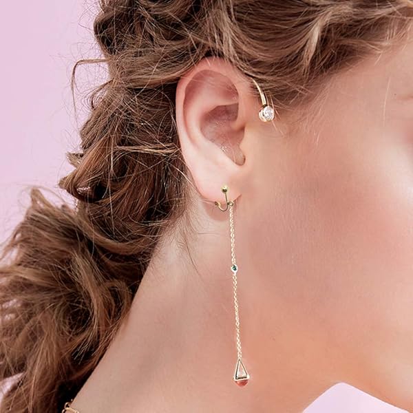 SENHAI SENHAI 24 Pcs Clip-on Earring Converter with 30 Silicone Pads for DIY Earring Making in Silver and Gold Plated Designs - View 9 of 9