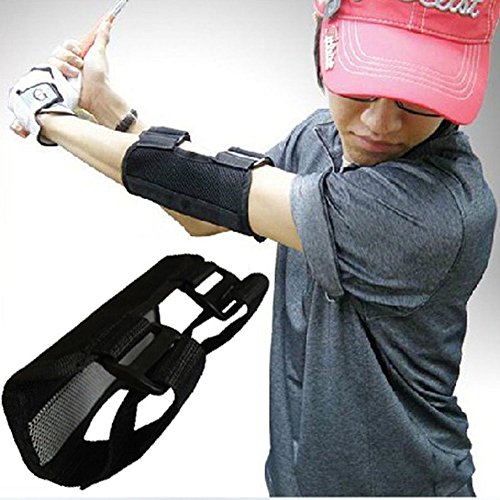 Dilwe Golf Swing Training Aid Nylon Posture Elbow Brace Corrector Alignment Guide for Novice Practice - View 5 of 9
