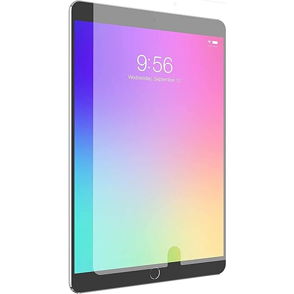 ZAGG "ZAGG InvisibleShield Glass+ VisionGuard: Eye Protection & Case-Friendly Screen Guard for iPad 9.7" - Ultimate Defense!"