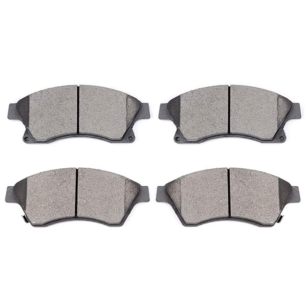 SCITOO Ceramic Brake Pads for 2011-2017 Chevrolet Cruze & Sonic - 4pcs Front Brake Kit