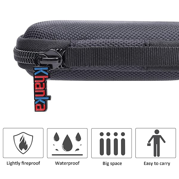 khanka Khanka Hard Case for AliveCor Kardia Mobile ECG and KardiaMobile 6L EKG Durable Protection and Storage Solution - View 5 of 8