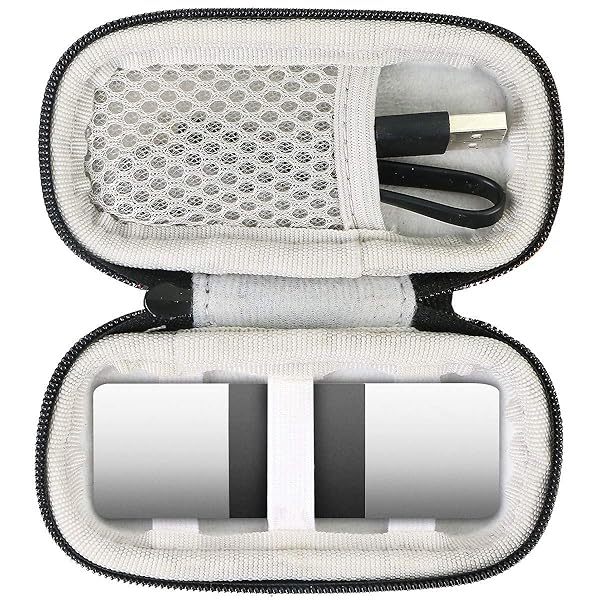 Khanka Hard Case for AliveCor Kardia Mobile ECG and KardiaMobile 6L EKG Durable Protection and Storage Solution