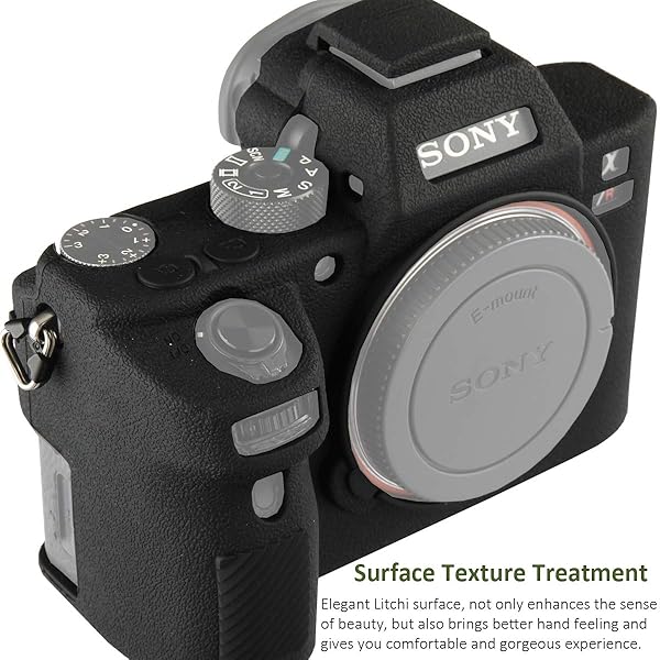 Easy Hood Easy Hood Camera Case for Sony Alpha A7II/A7RII/A7SII - Soft Silicone Protective Cover (Black) - View 4 of 9