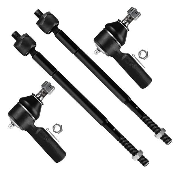 SCITOO SCITOO 4pcs Front Suspension Kit Inner Outer Tie Rod End for Toyota Camry Sienna Avalon Solara 1992-2004