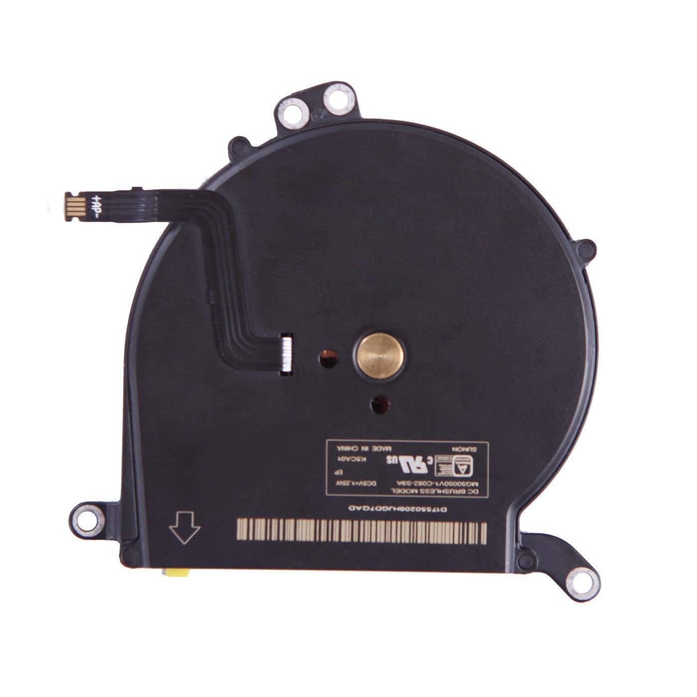 Willhom Willhom CPU Cooling Fan Assembly Replacement for MacBook Air 13 A1369 A1466 2010 to 2017 - View 2 of 4