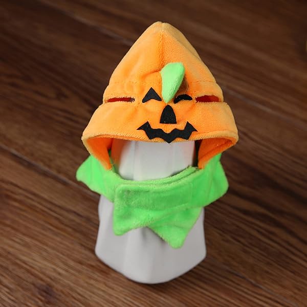 Orgrimmar Orgrimmar Halloween Pumpkin Cat Hat Cosplay Costume Cap for Cats and Kittens - View 7 of 7