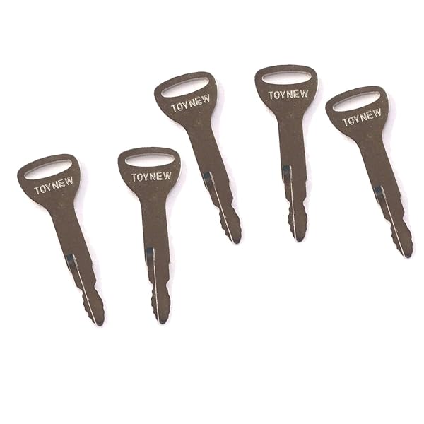 FP FRIDAYPARTS Buy 5 Ignition Keys 57591-23330-71 for Toyota Forklift - Fast Shipping & Quality Guaranteed