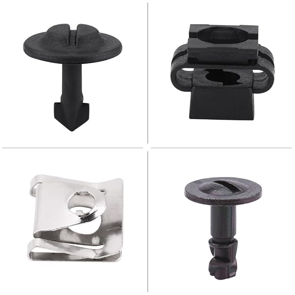 Acouto Acouto 60pcs Engine Undertray Cover Clips & Bolts Kit for Audi - 5 Types Splash Hardware Fixing Set - View 3 of 10