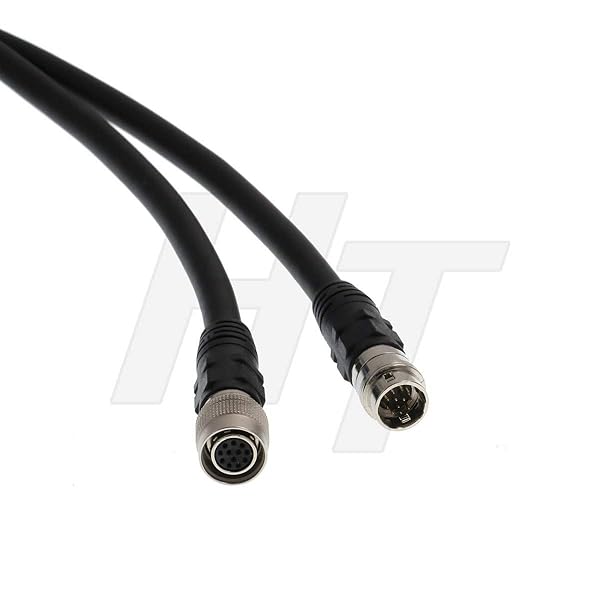 HangTon Connect HangTon 12 Pin Hirose Extension Cable Male to Female 10m for Sony DXC990 XC-HR50/70 Marshall Camera - View 6 of 7