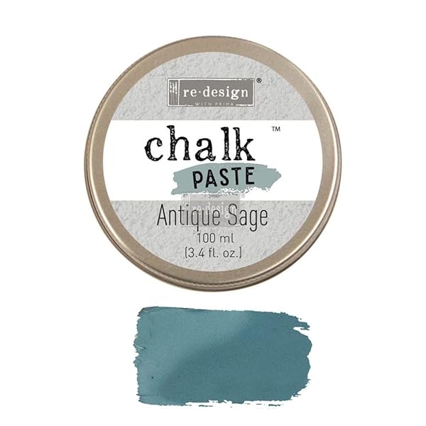 PRIMA MARKETING INC Prima Marketing Inc. Redesign Chalk Paste in Antique Sage - Perfect for DIY Projects & Home Decor
