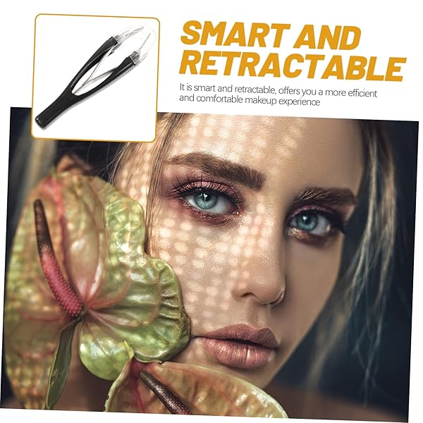 FRCOLOR Frcolor Automatic Retractable Eyebrow Tweezers for Easy Facial Hair Removal Color Random - View 2 of 9