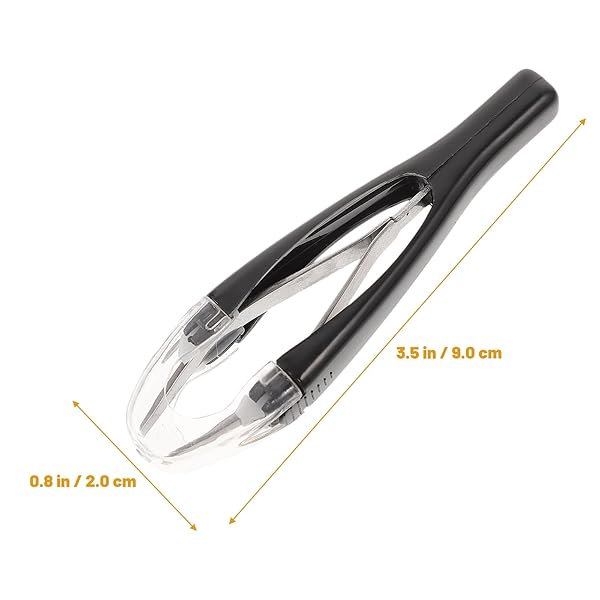 FRCOLOR Frcolor Automatic Retractable Eyebrow Tweezers for Easy Facial Hair Removal Color Random - View 3 of 9