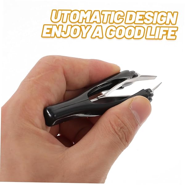 FRCOLOR Frcolor Automatic Retractable Eyebrow Tweezers for Easy Facial Hair Removal Color Random - View 4 of 9