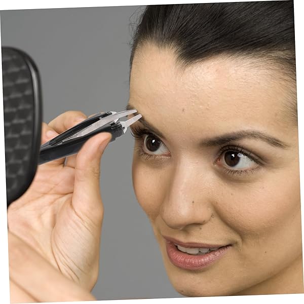 FRCOLOR Frcolor Automatic Retractable Eyebrow Tweezers for Easy Facial Hair Removal Color Random - View 8 of 9