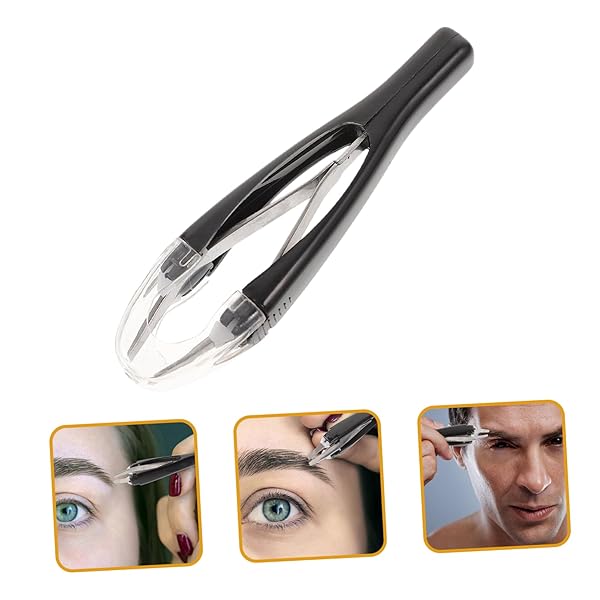 FRCOLOR Frcolor Automatic Retractable Eyebrow Tweezers for Easy Facial Hair Removal Color Random - View 9 of 9
