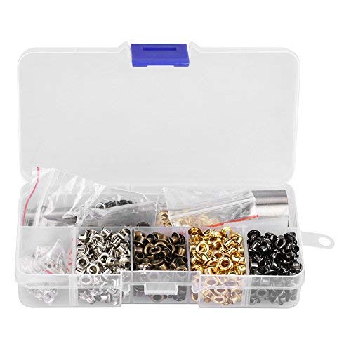 Hilitand Eyelet Grommet Set with Washers & Tools for Leather Craft - 420pcs Fasteners for Sewing Accessories - View 8 of 10