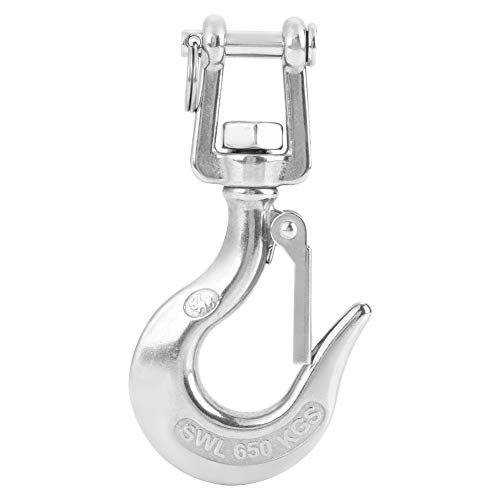 Hilitand Buy Hilitand 304 Stainless Steel Swivel Lifting Hook - 650kg Capacity Safety Hook & Rigging Accessory