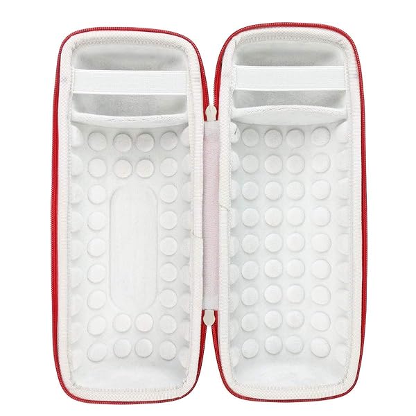 khanka Khanka Hard Travel Case for JBL Charge 4 Portable Waterproof Bluetooth Speaker Red - View 5 of 5