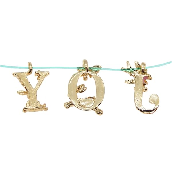 Julie Wang Julie Wang 26 Initial Alphabet Charms - Fairy Tale Pendants for DIY Jewelry, Necklaces & Bracelets | Wedding & Party Decor - View 7 of 10