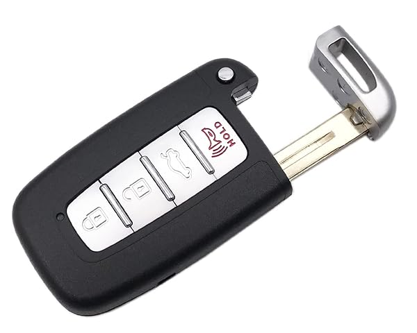 Horande Horande Keyless Entry Key Fob Case for Hyundai Sonata Elantra Genesis Veloster Kia Remote Control 4 Button Key Fob Cover - View 4 of 6