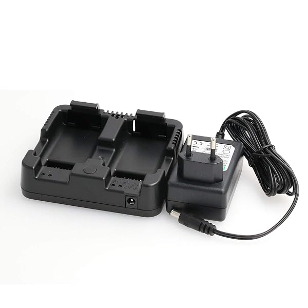 DRRI DRRI Dual Charger for Nikon NIVO 2M 2C Series DPL-322 Total Station Nivo C M Fast Charging Solution - View 2 of 2
