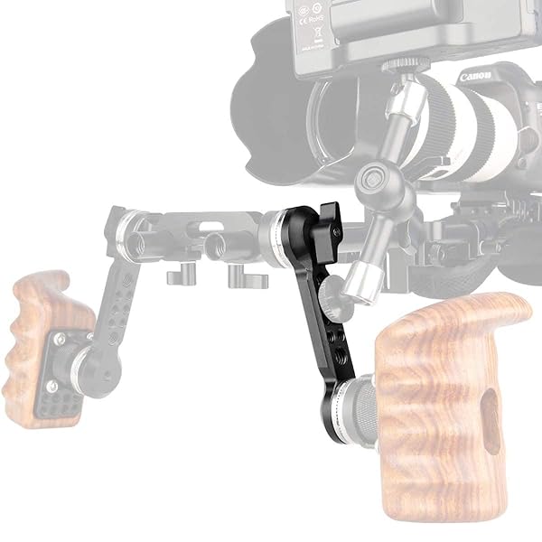 NICEYRIG NICEYRIG Rosette Arm for ARRI Compatible Handgrip and Gear with Rosette Mount - View 8 of 8