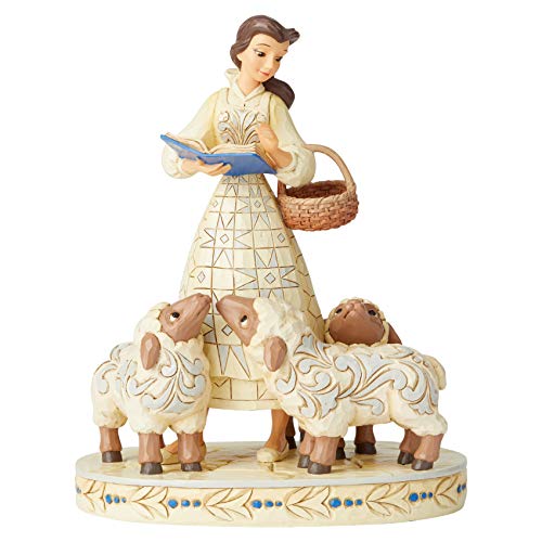 Enesco Enesco Disney Traditions Jim Shore Belle Figurine - 8.3 Inch Cream & Brown Woodland Decor