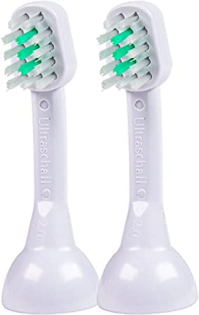 Emmi-pet Emmi-pet Ultrasound Bristle Head Attachments for Effective Pet Teeth and Gum Cleaning Set of 2 Small Size
