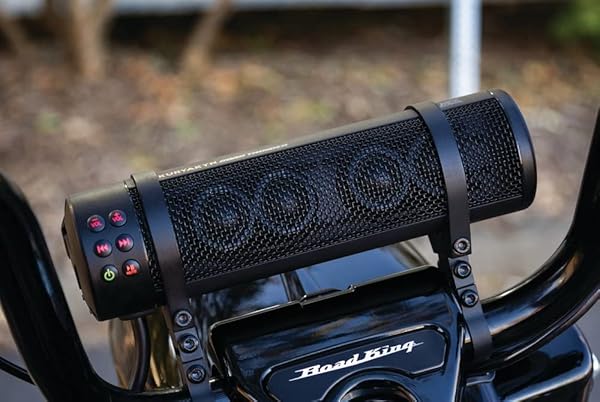 Kuryakyn Upgrade Your Ride: Kuryakyn 2720 MTX Road Thunder 300W Bluetooth Motorcycle Sound Bar - View 5 of 8