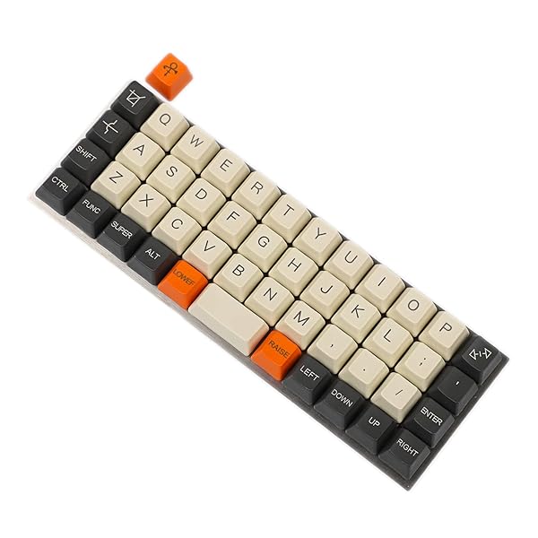 YMDK YMDK Carbon Laser Etched Keycap 1.5mm PBT for MX Switches Planck Niu40 Preonic Keyboard - View 4 of 7