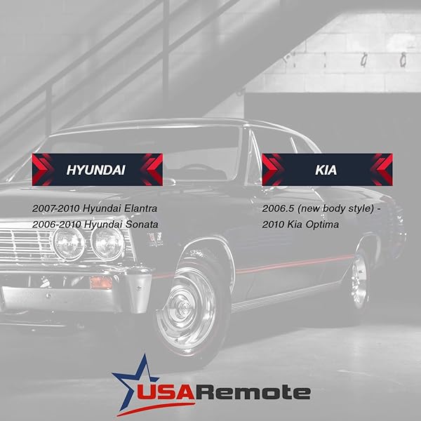 USARemote Key Fob Keyless Entry Remote for 2007-2010 Hyundai Elantra and 2006-2010 Hyundai Sonata OSLOKA-310T - View 5 of 7
